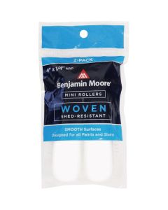 Benjamin Moore 4 In. x 1/4 In. Woven Mini Cover (2-Pack)