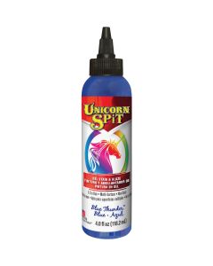 Unicorn Spit 4 Oz. Blue Thunder Paint, Gel Stain & Glaze
