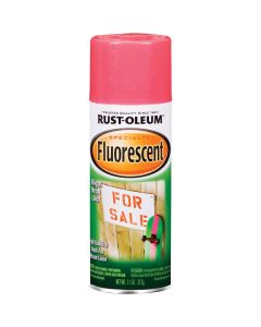 Rust-Oleum Fluorescent 11 Oz. Gloss Spray Paint, Fluorescent Pink
