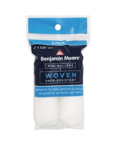 Benjamin Moore 4 In. x 3/8 In. Woven Mini Cover (2-Pack)