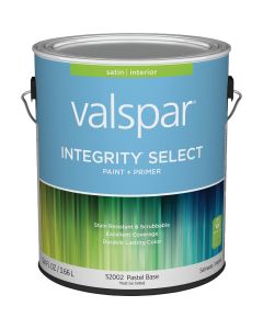Valspar Integrity Select Paint & Primer Satin Interior Paint, Pastel Base, 1 Gal.