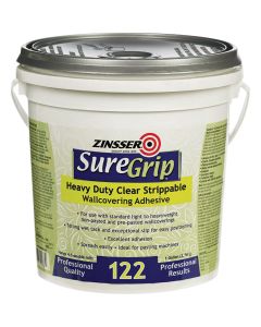 Zinsser SureGrip 1 Gal. Heavy Duty Clear Strippable Wallcovering Adhesive