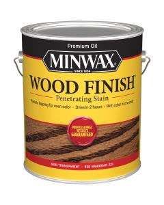 Minwax Wood Finish Penetrating Stain, Red Mahogany, 1 Gal.