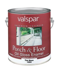 Valspar 1 Gal. Tint Base Oil Based Gloss Porch & Floor Enamel