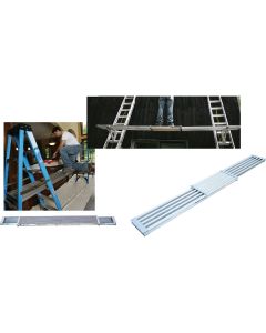 Werner 8 Ft.- 13 Ft. 250 Lb. Load Capacity Aluminum Extension Plank