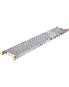 Werner Task-Master 2 Person, 500 LB. Load Capacity 24 Ft. Aluminum Stage Extension Plank