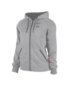 Milwaukee M12 Women's Large Gray Cordless Heated Hoodie