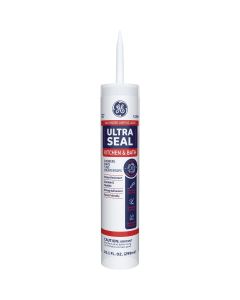 GE Ultra Seal 10.1 Oz. Clear Kitchen & Bath Siliconized Acrylic Latex Caulk