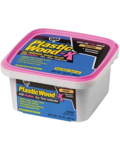 Dap Plastic Wood-X 32 Oz. All Purpose Wood Filler with DryDex Dry Time Indicator