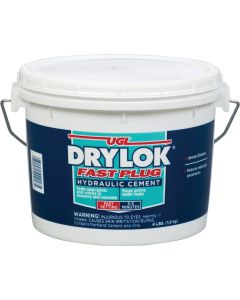 Drylok Fast Plug 4 Lb. Pail Hydraulic Cement