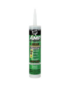 DAP AMP 9 Oz. Advanced Modified Polymer Gutter and Flashing Sealant, Crystal Clear