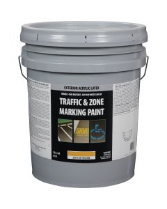 Traffic & Zone Yellow Latex 5 Gal. Traffic Paint