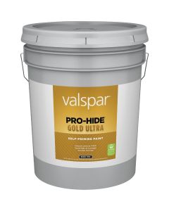 Valspar Pro-Hide Gold Ultra Zero VOC Semi-Gloss Interior Wall Paint, Tint, Base 5 Gal.