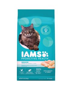Iams Proactive Health Weight & Hairball Care 7 Lb. Chicken & Turkey Flavor Adult Dry Cat Food