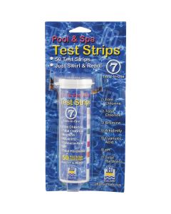 JED Pool and Spa 7 Tests-In-One Strips 50 Ct.