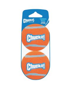 Petmate Chuckit Medium Tennis Ball Dog Toy (2-Pack)