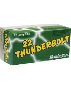 Remington 22 Thunderbolt .22 LR 40 Grain Round Nose Rimfire Ammunition Cartridges
