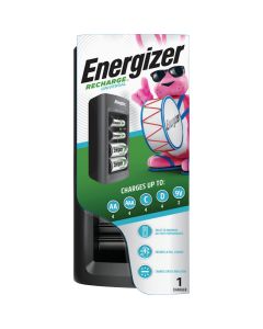Energizer Universal Battery Charger for C, D, 9V, AA and AAA Batteries