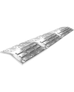 GrillPro 18.5 In. to 28.5 In. Porcelain-Coated Universal Stainless Steel Heat Plate