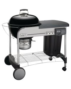 Weber Performer Deluxe 22 In. Black Charcoal Grill