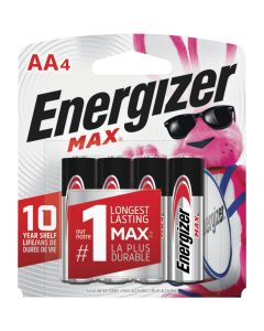 Energizer Max AA Alkaline Battery (4-Pack)