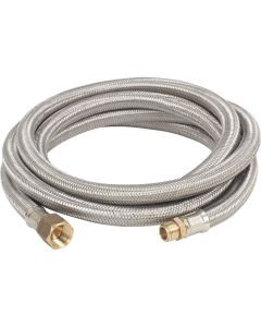 Bayou Classic 10 Ft. 3/8 In. Stainless Steel LP Hose