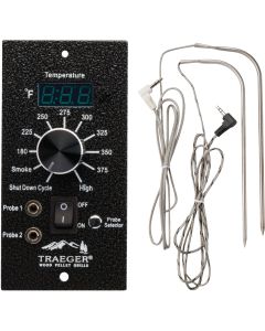 Traeger Digital Pro Black Thermostat Controller with 2 Probes