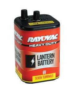 Rayovac Heavy Duty 6V Screw Terminal Zinc Lantern Battery