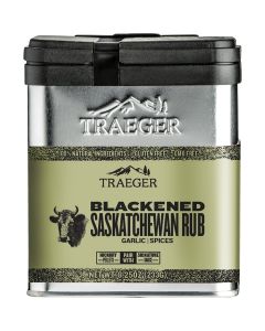 Traeger 8 Oz. Garlic & Signature Spices Flavor Game, Beef, Poultry & Seafood Blackened Saskatchewan Rub