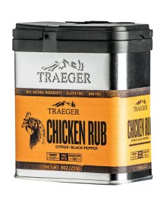 Traeger 9 Oz. Citrus & Black Pepper Flavor Chicken Rub
