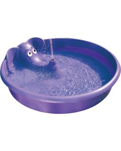 H2O 12 In. D. x 60 In. Dia. Purple Polyethylene Elephant Spray Pool