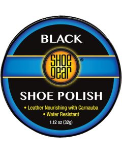Shoe Gear 1-1/8 Oz. Black Paste Shoe Polish