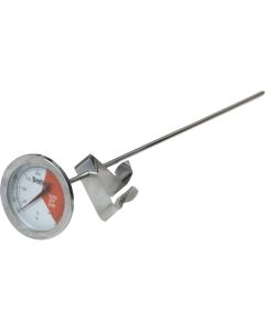 Bayou Classic Analog 12 In. Stainless Steel Thermometer
