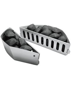 Char-Basket Aluminized Steel Charcoal Fuel Holders (2-Pack)