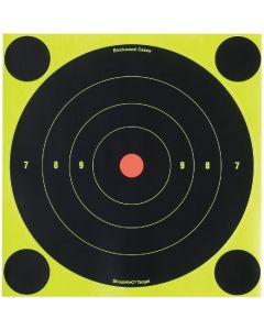Birchwood Casey Shoot-N-C 8 In. Sighting Adhesive Paper Bulls-Eye Target