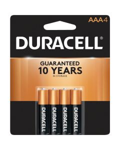 Duracell CopperTop AAA Alkaline Battery (4-Pack)