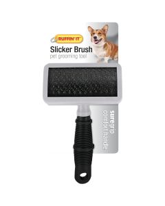 Westminster Pet Ruffin' it Metal Bristle Pet Grooming Slicker Brush