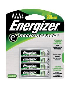 Energizer AAA 800 mAh Rechargeable Batteries (4-Pack)