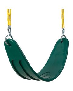 Swing N Slide Extra-Duty Belted Green Seat Swing