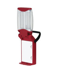 Energizer Weatheready 5.4 In. W. x 7.4 In. H. Red Plastic Folding LED Lantern