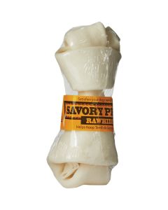 Savory Prime Knotted 5 In. Beef Rawhide Bone