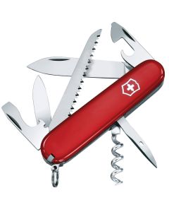 Victorinox Camper 13-Function 3-1/2 In. Red Swiss Army Knife