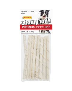 Westminster Pet Ruffin' it Chomp'ems 5 In. Beef Chew Roll (8-Pack)