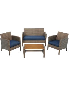 Outdoor Expressions Verona 4-Piece Chat Set