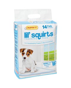 Ruffin' it Lil' Squirts 22 In. x 22 In. Puppy Training Pads (14-Pack)