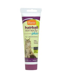 Hartz Hairball Eliminator Remedy Plus 3 Oz. Salmon Flavor Paste For Cats & Kittens