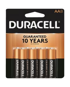 Duracell CopperTop AA Alkaline Battery (8-Pack)