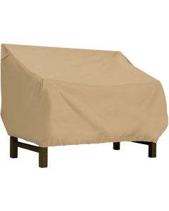 Classic Accessories 32 In. W. x 31 In. H. x 75 In. L. Tan Polyester/PVC Bench/Glider Cover