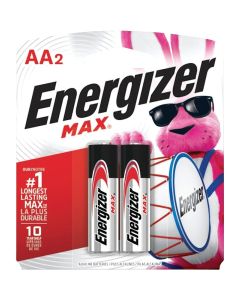 Energizer Max AA Alkaline Battery (2-Pack)
