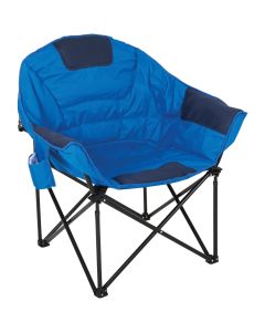 Outdoor Expressions Blue Polyester XL Club Chair